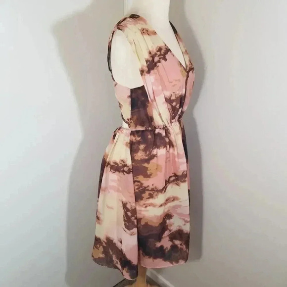 {MM Couture} Criss Cross Open Back Dress - Picture 2 of 10